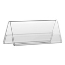 Tafelnaambord Europel A7 gevouwen 10 stuks — afbeelding 2