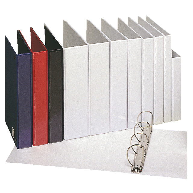 Presentatieringband Esselte Essentials panorama A4 4-rings D-mechaniek 40mm wit — afbeelding 4