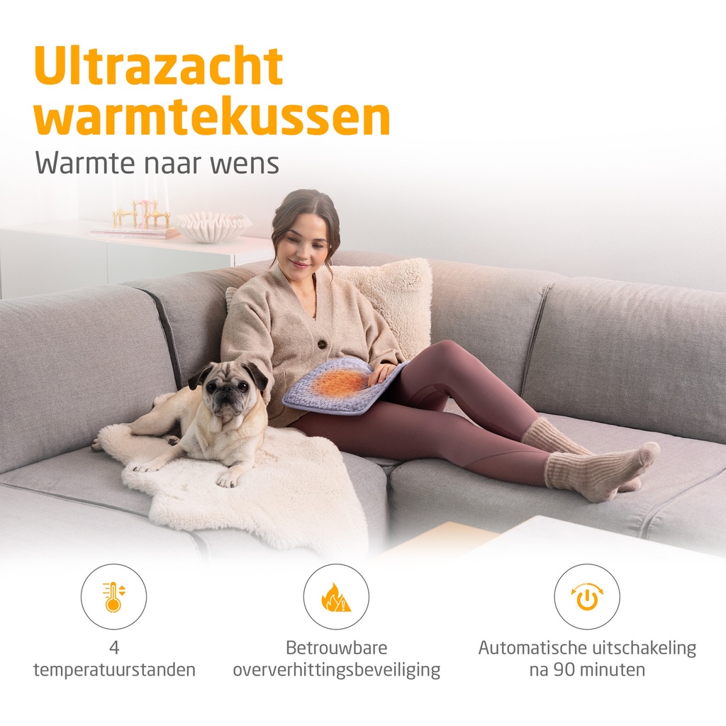 Warmtekussen Medisana HP 518 lila — afbeelding 6