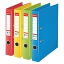 Ordner Esselte No.1 Power VIVIDA 50mm 30% gerecycled PP folie rood — afbeelding 3