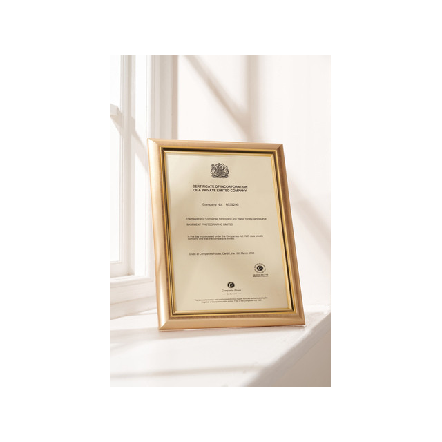 Fotolijst Seco A4 goud plexiglas — afbeelding 7