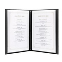 Menukaart Securit Signature A4 zwart — afbeelding 4