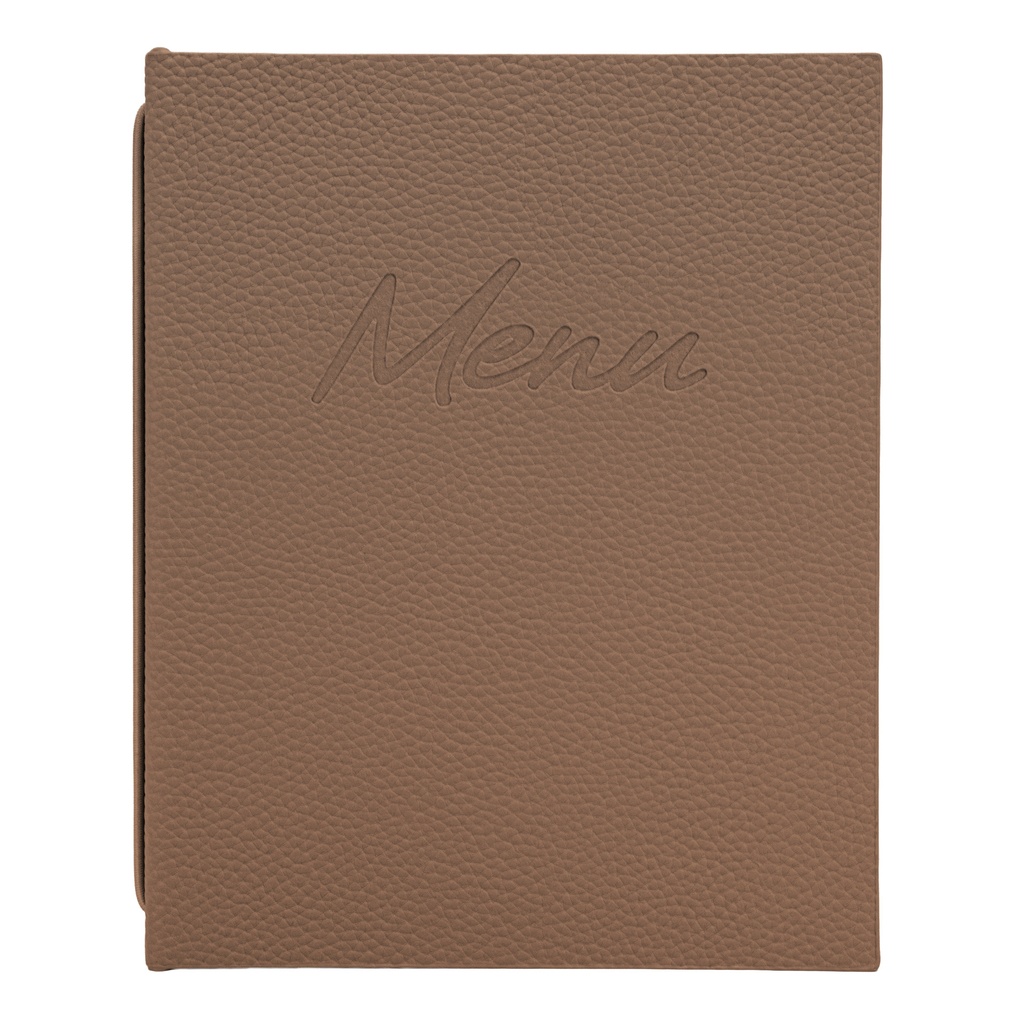 Menukaart Securit Signature A5 bruin — afbeelding 2