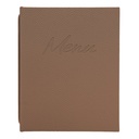 Menukaart Securit Signature A5 bruin — afbeelding 2