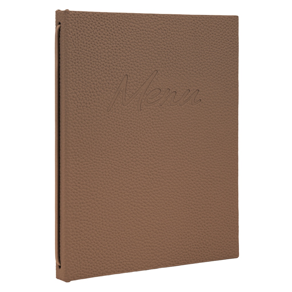 Menukaart Securit Signature A5 bruin — afbeelding 3