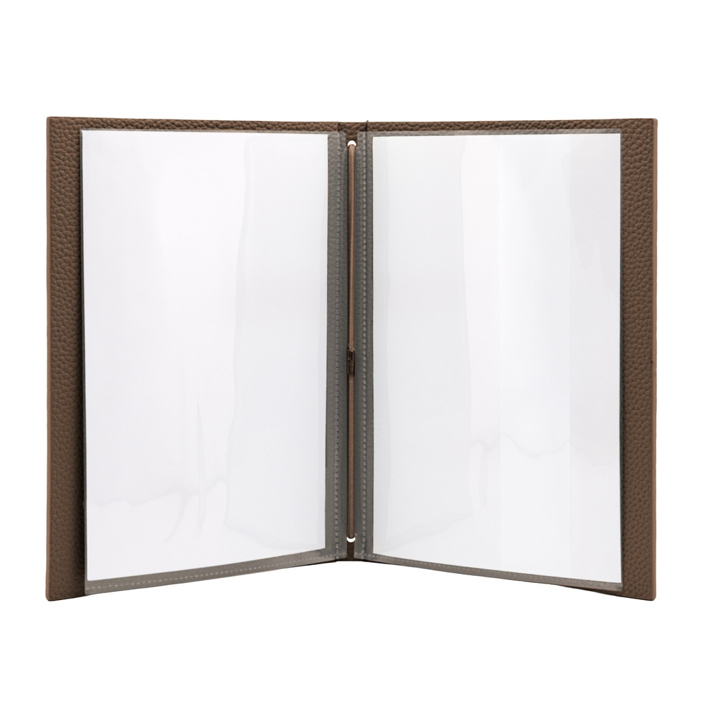 Menukaart Securit Signature A5 bruin — afbeelding 4