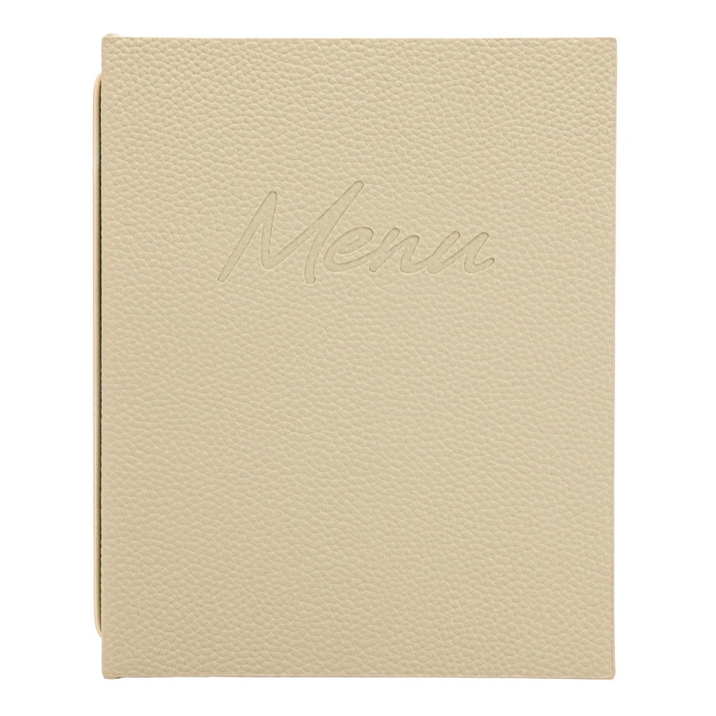 Menukaart Securit Signature A5 zand — afbeelding 2