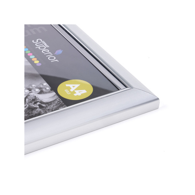 Fotolijst Seco A4 zilver plexiglas — afbeelding 3