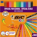 Kleurstiften BicKids couleur medium assorti schoolbox à 144 stuks — afbeelding 3