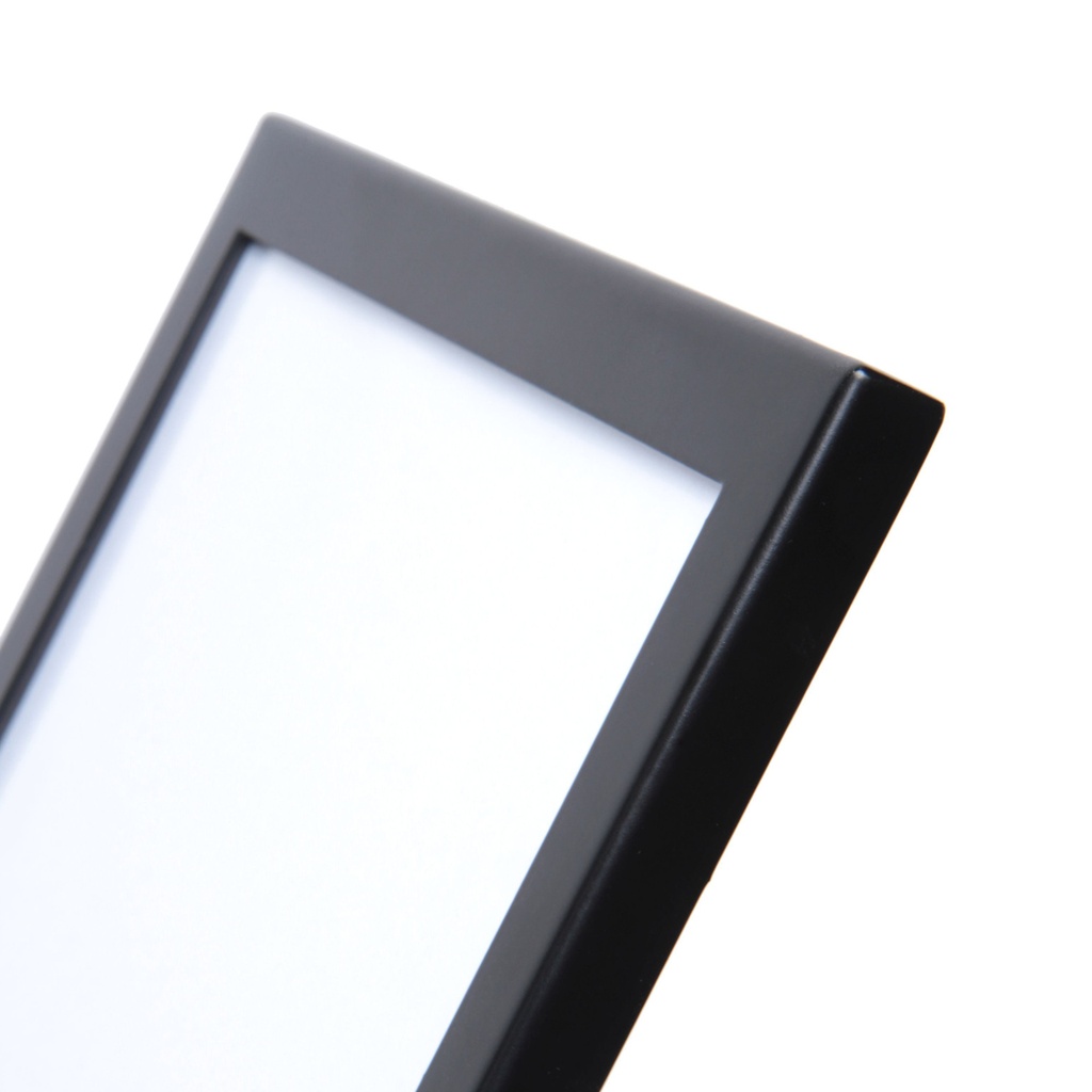 Menustandaard Office magnetisch acryl vak A4 zwart — afbeelding 2