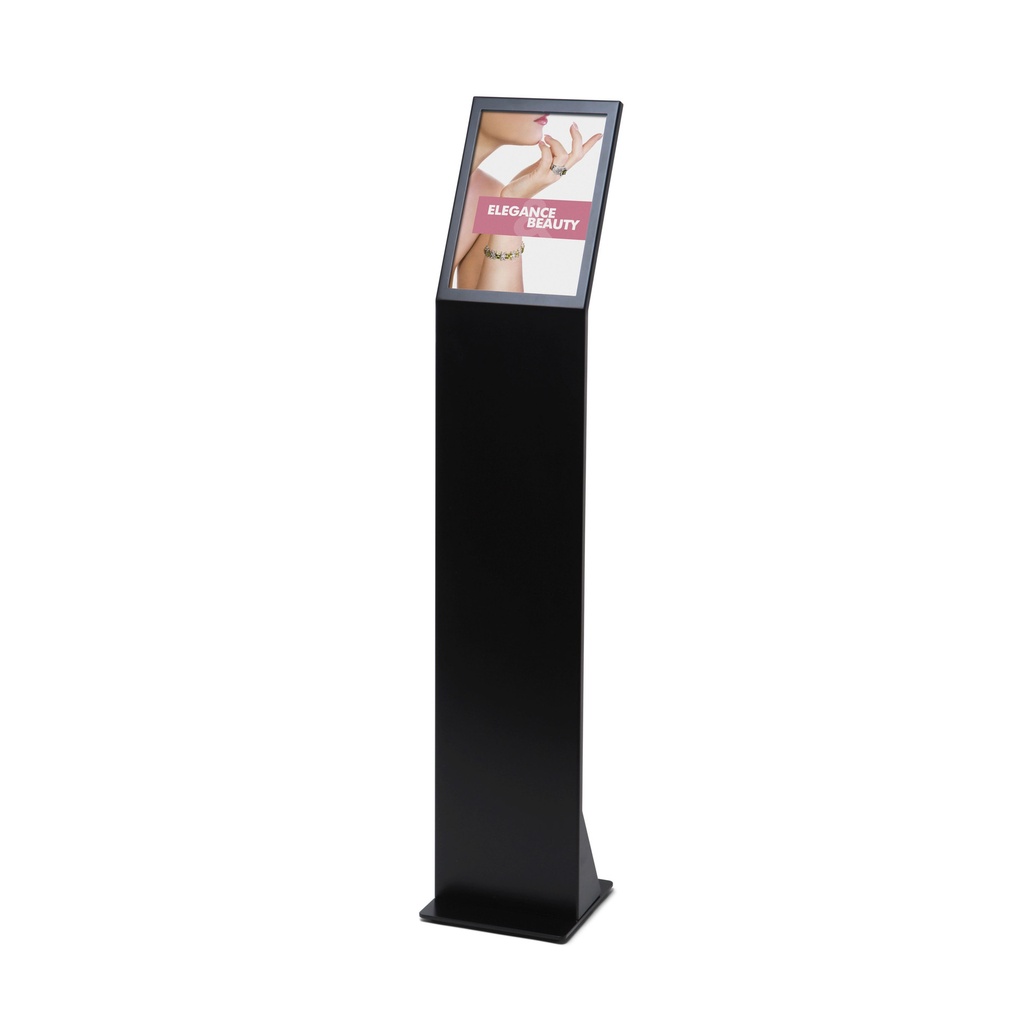 Menustandaard Office magnetisch acryl vak A4 zwart — afbeelding 5