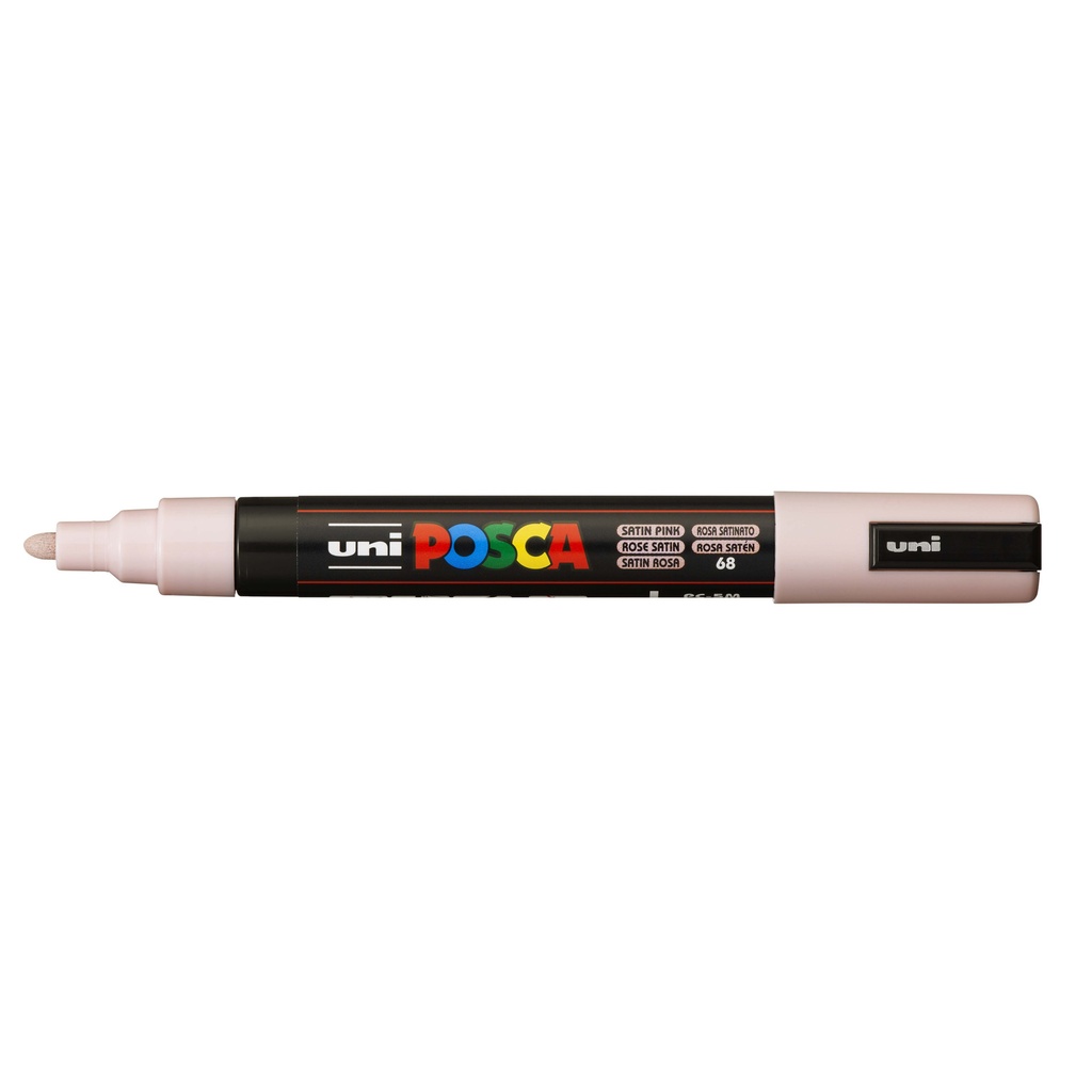 Paintmarker Uni POSCA PC5M medium portret kleuren set à 8 stuks — afbeelding 2