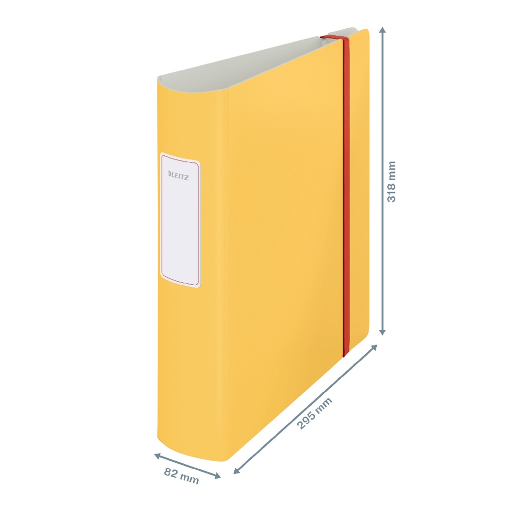 Ordner Leitz Cosy Active 180° 82mm PP A4 warm geel — afbeelding 2