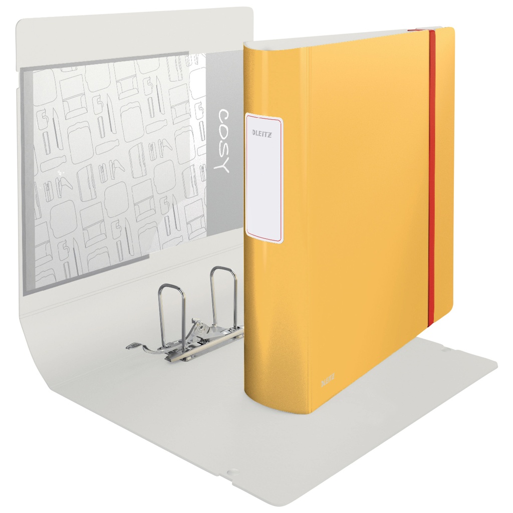 Ordner Leitz Cosy Active 180° 82mm PP A4 warm geel — afbeelding 3