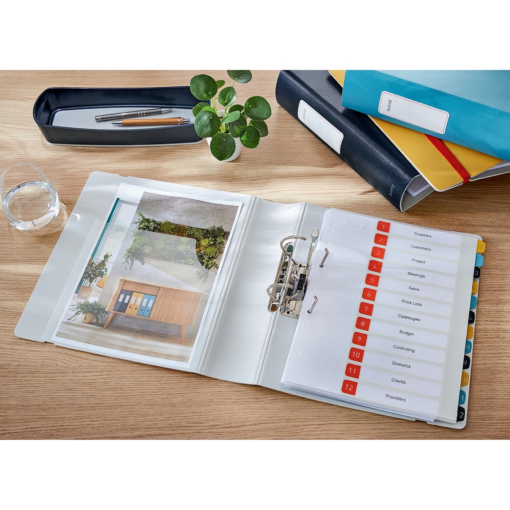 Ordner Leitz Cosy Active 180° 82mm PP A4 warm geel — afbeelding 5