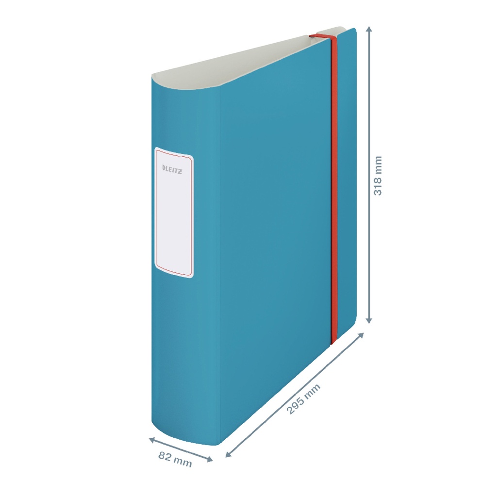 Ordner Leitz Cosy Active 180° 82mm PP A4 sereen blauw — afbeelding 2