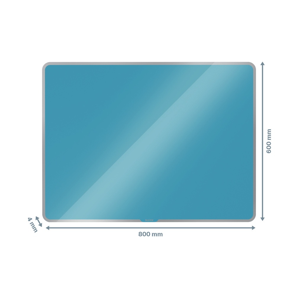 Glasbord Leitz Cosy magnetisch 800x600mm blauw — afbeelding 3