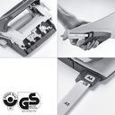 Perforator Leitz Nexxt  Recycle mini 10 vel rood — afbeelding 9