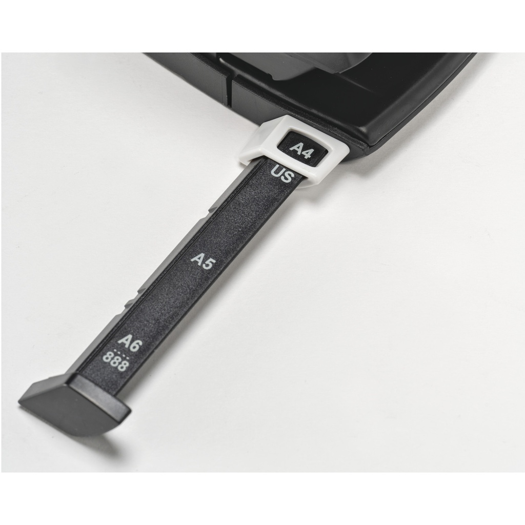 Perforator Leitz Nexxt  Recycle mini 10 vel zwart — afbeelding 5