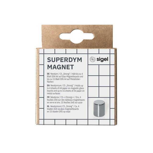 Magneten Sigel Be!board 8 stuks rond — afbeelding 3