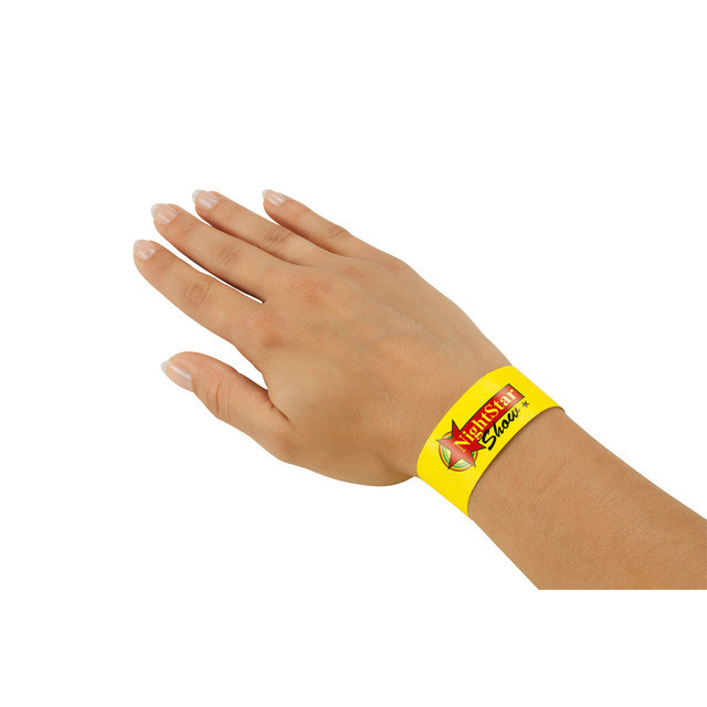 Evenementenbandjes Sigel 255x25mm wit 120 stuks — afbeelding 9