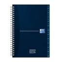 Adresboek Oxford Office Essentials A5 72vel dubbelspiraal assorti — afbeelding 3