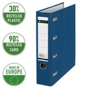 Giro-bank ordner Leitz A4 met dubbele mechaniek 80mm PP blauw — afbeelding 4