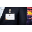 Badge Europel met strip en clip 90x60mm — afbeelding 5