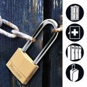 Hangslot MasterLock beugel 51mm messing 40mm — afbeelding 4