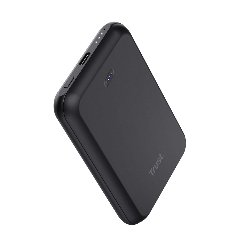 Powerbank Trust Magnetic draadloos 5000MAH zwart — afbeelding 2
