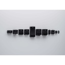 Toiletpapierdispenser Satino JT3 Hyginity systeemrol duo zwart 333423 — afbeelding 5