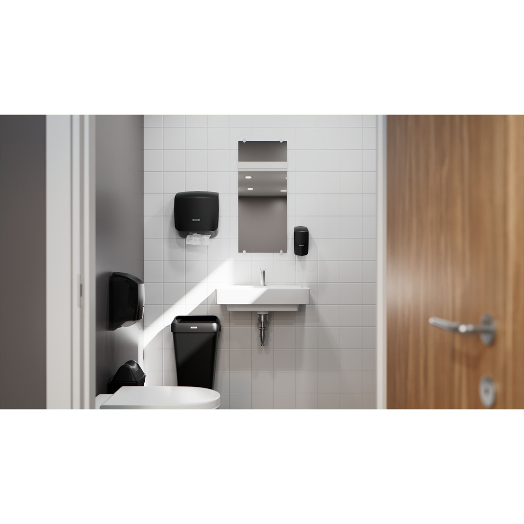 Handdoekdispenser Katrin klein zwart 88966 — afbeelding 5