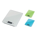 Briefweger MAUL Gloss tot 5000 gram glazen plateau inclusief batterij wit — afbeelding 2