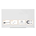 Glasbord Nobo Impression Pro 188x105cm briljant wit — afbeelding 2