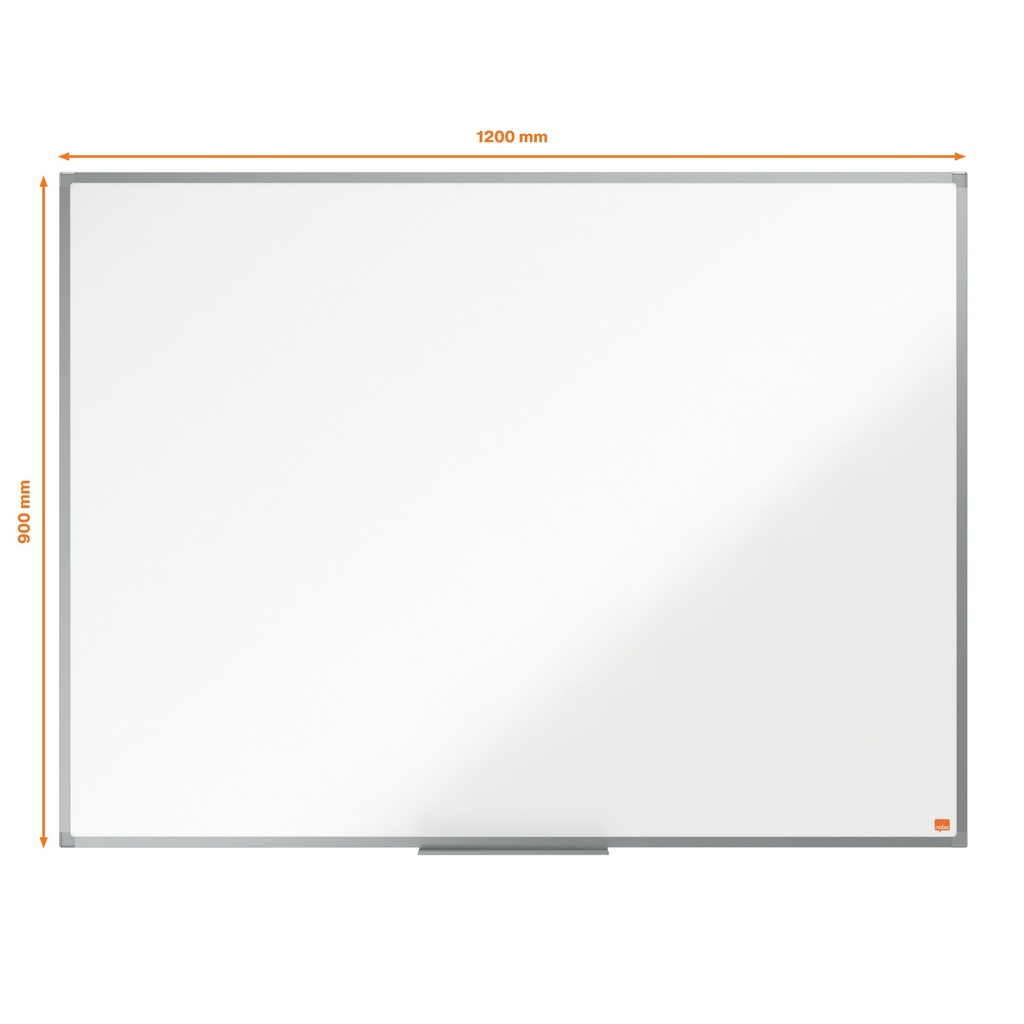 Whiteboard Nobo Essence 90x120cm staal — afbeelding 3