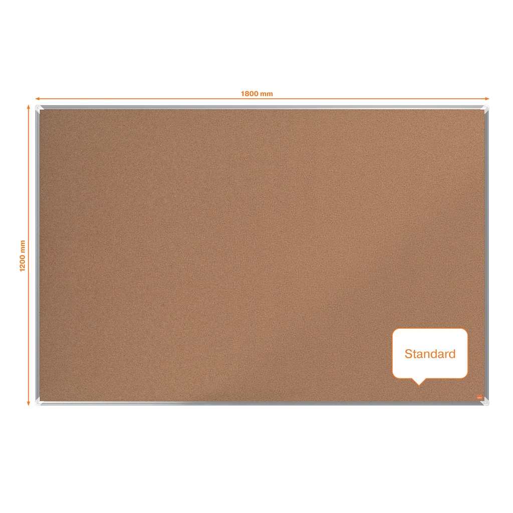 Prikbord Nobo Premium Plus kurk 180x120cm — afbeelding 2