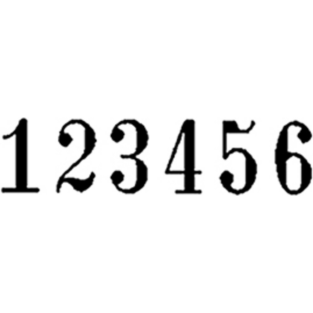 Numeroteur Reiner B6K Antiqua 4.5mm 6 cijfers — afbeelding 3