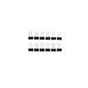 Papierklem MAUL 213 foldback 16mm zwart 12 stuks — afbeelding 7