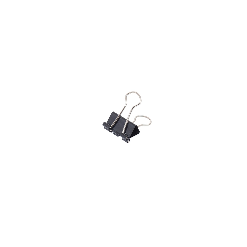 Papierklem MAUL 213 foldback 19mm zwart 12 stuks — afbeelding 2