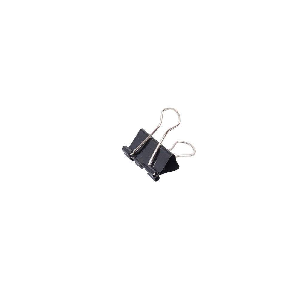 Papierklem MAUL 213 Foldback 25mm zwart 12 stuks — afbeelding 2