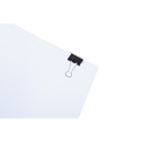 Papierklem MAUL 213 Foldback 25mm zwart 12 stuks — afbeelding 3