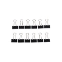 Papierklem MAUL 213 Foldback 25mm zwart 12 stuks — afbeelding 5