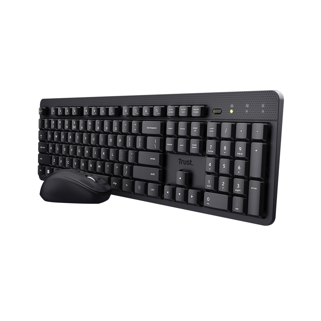 Toetsenbord Trust Ody II draadloos + muis 25018 QWERTY — afbeelding 2