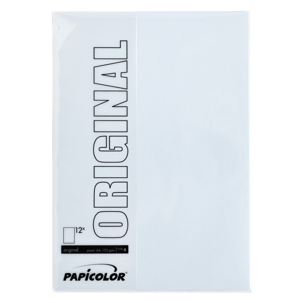 Kopieerpapier Papicolor A4 200gr 6 vel babyblauw — afbeelding 2