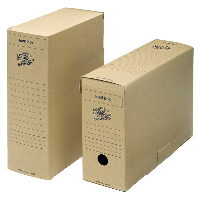 Archiefdoos Loeff's Box 3030 folio 370x260x115mm — afbeelding 2