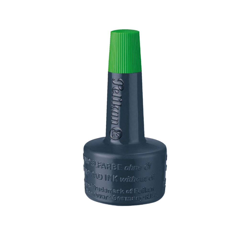 Stempelinkt Pelikan flacon 28ml groen — afbeelding 2
