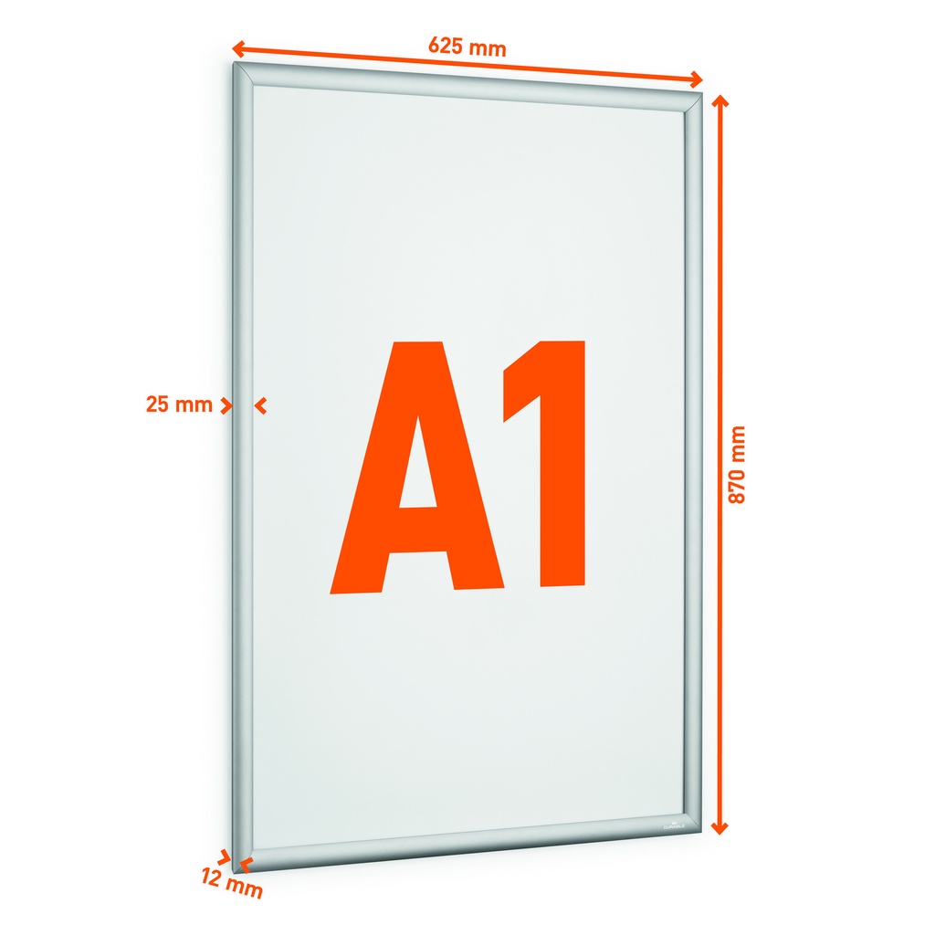 Kliklijst Durable aluminium A1 outdoor — afbeelding 2