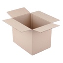 Amerikaanse vouwdoos CleverPack 486x386x386mm BC-golf bruin 5 stuks — afbeelding 2