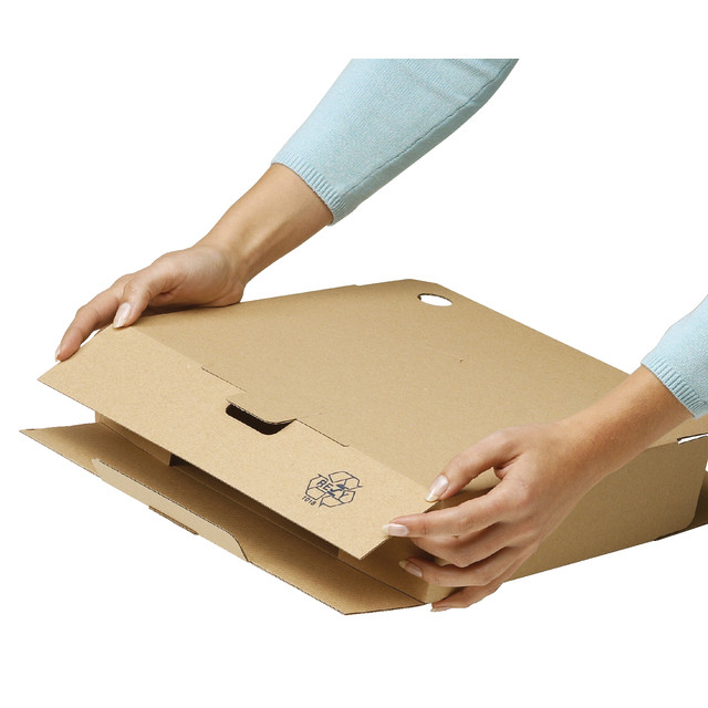 Archiefdoos Loeff Filing Box 3003 folio 345x250x80mm karton — afbeelding 5