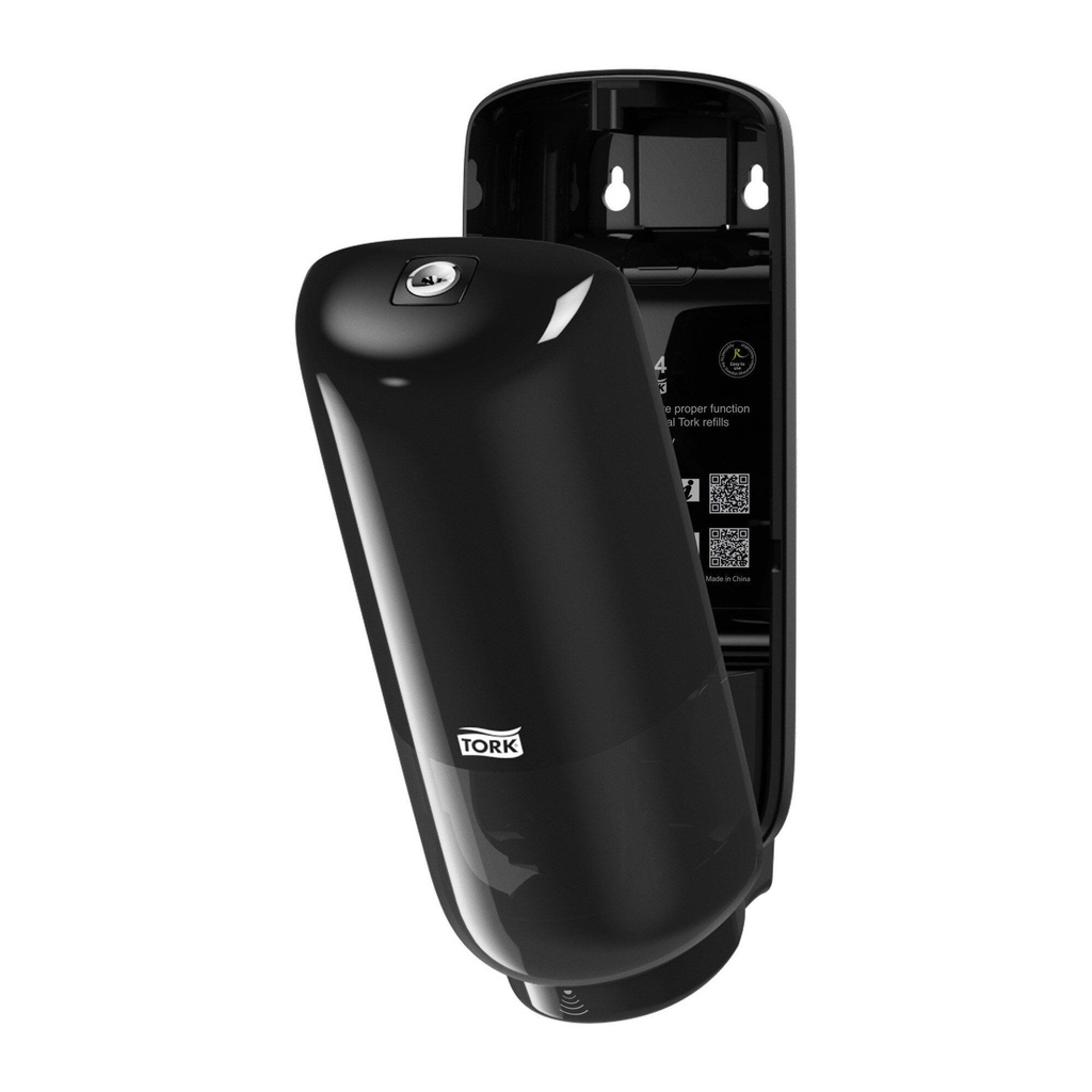 Zeepdispenser Tork S4 Elevation sensor 1000ml zwart 561608 — afbeelding 3